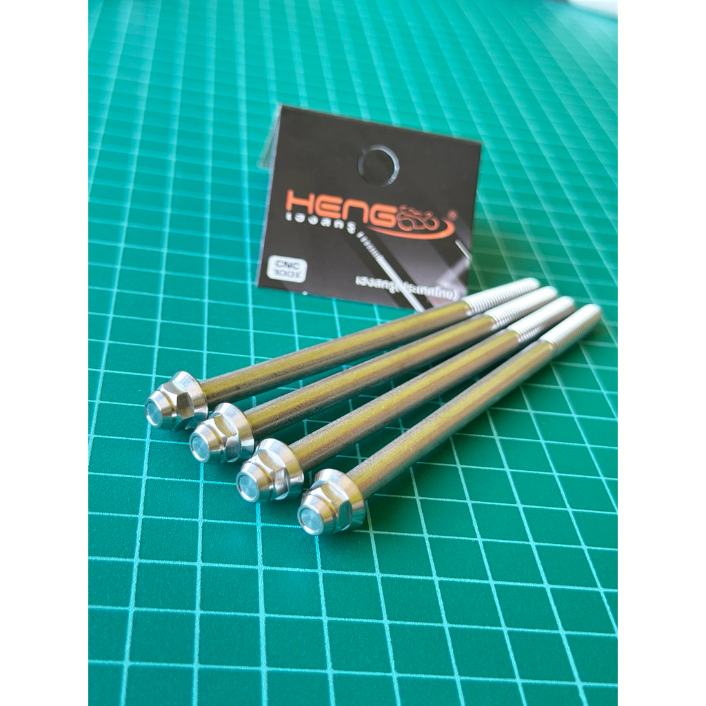น็อตเลสหัวสนามทรงถ้วย M6×95mm-M6×105mm-M6×110mm-M6×115mm เบอร์10 ยาวตามความต้องการ