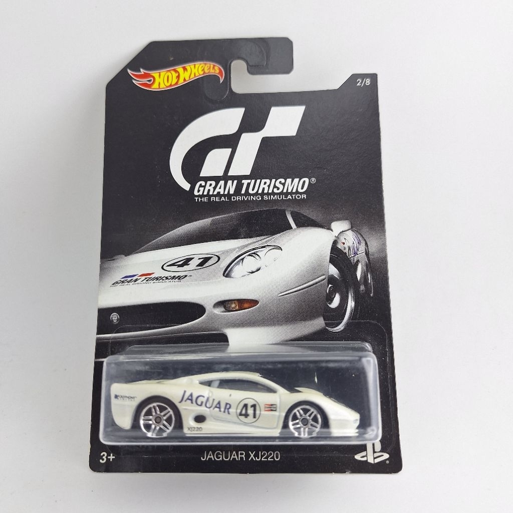 รถเหล็ก Hotwheels JAGUAR XJ220 GRAN TURISMO (ib14)