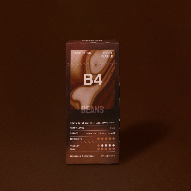 BEANS Coffee Roaster | B4 - The Blacksmith Coffee Capsule กาแฟแคปซูลระบบ Nespresso