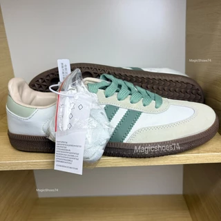 🌈มาใหม่ รองเท้าผ้าใบสีเขียว ใส่สบาย มีไซส์ 36-45 กำลังฮิต พร้อมกล่อง+เชือก