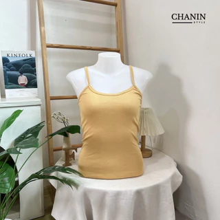 ✨CHANIN.STYLE✨เสื้อกล้ามซับใน สายเดี่ยวเต็มตัว ทรงสวย อก28-36" ใส่ได้
