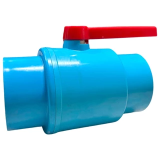 HERO Ball Valve PVC บอลวาล์ว บอลวาว บอลวาวล์ พีวีซี 6" ขนาด 6 นิ้ว แบบสวม หนา อย่างดี