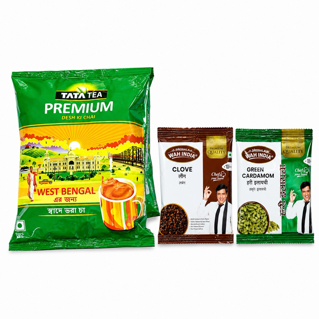 ชาอินเดีย TATA TEA ใบชาคุณภาพ กลิ่นหอม