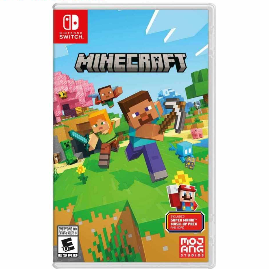 ืืnintendo switch minecraft + mario mash Up Pack ( english )