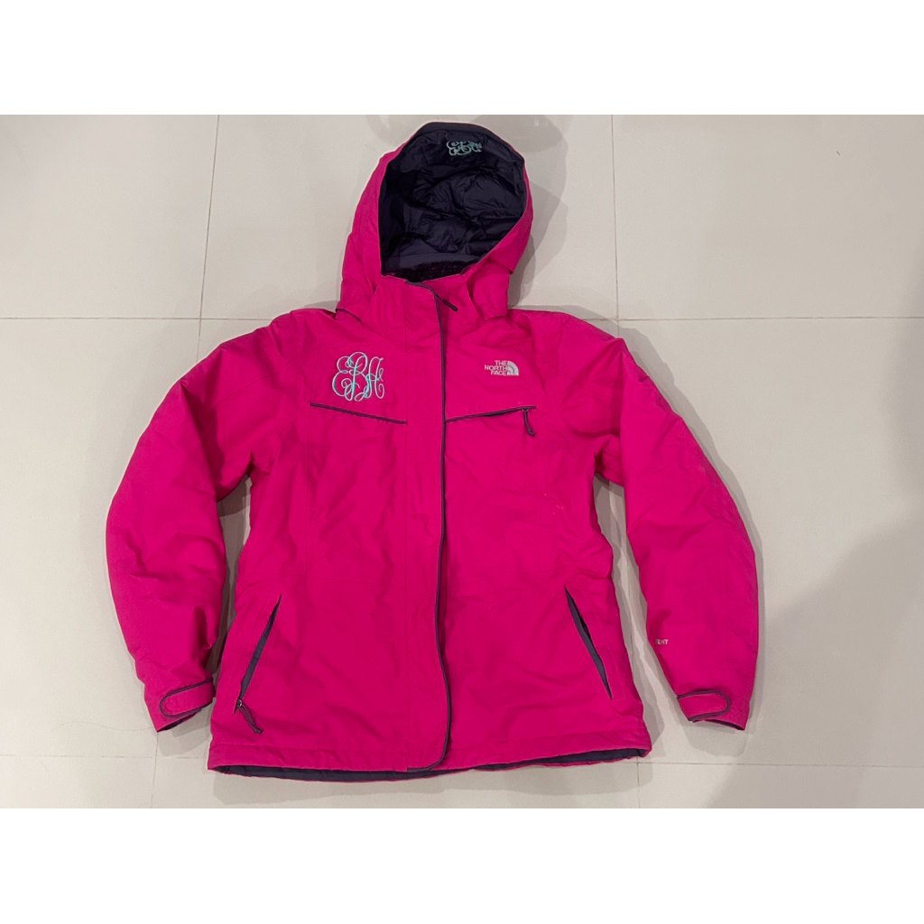 The North Face HyVent Fleece Lined Jacket Women’s L  💗 สีชมพูบานเย็นสวยมาก  อก 46”