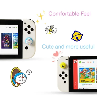 (1 ชิ้น)ปุ่มยาง / จุกยาง / ซิลิโคน Collection 2 ลายน่ารัก 70 ลาย สำหรับ🎮 Joy Con Nintendo Switch V1/V2/OLED /Lite