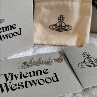 💓พร้อมส่ง💎เครื่องประดับVivienne Westwood Farah/Lorelei Earrings⚡️ ของแท้💯