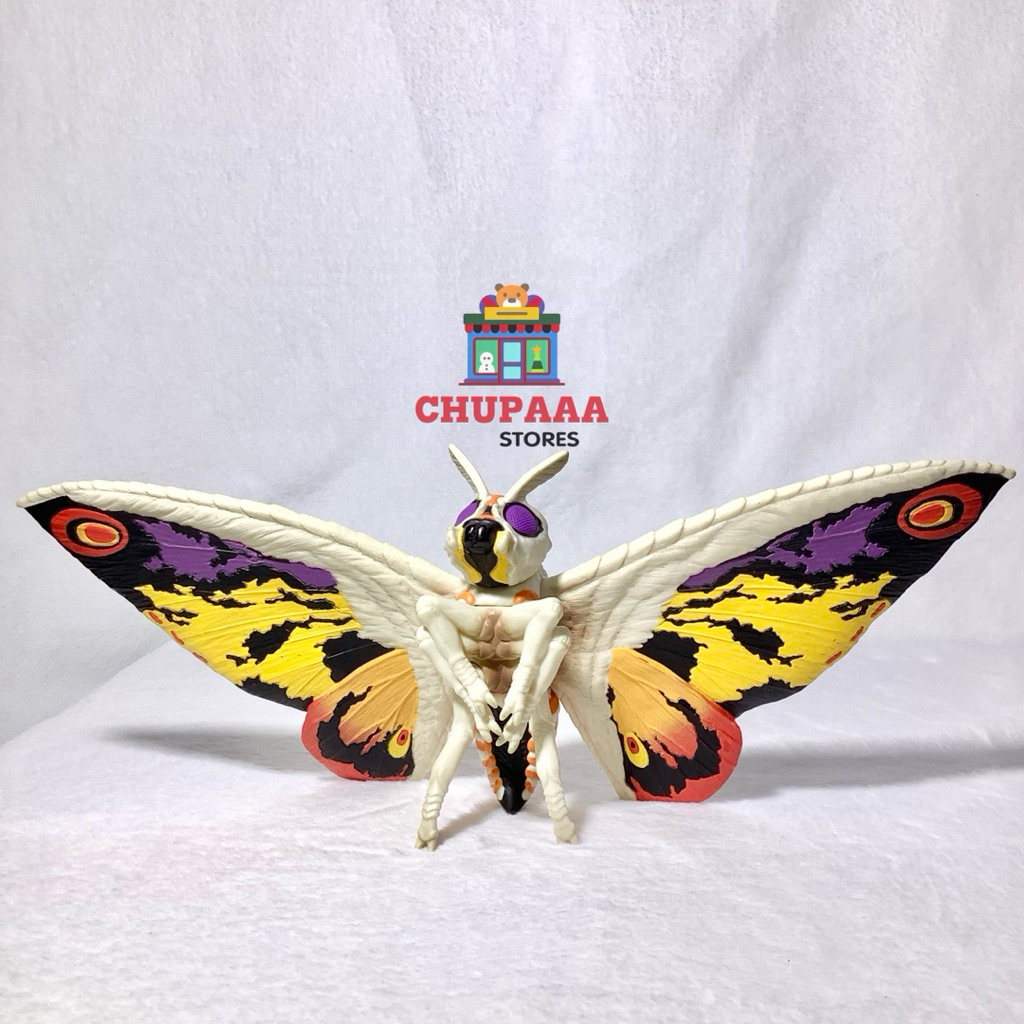 🔥RARE🔥Godzilla : MOTHRA GMK All Out Attack Figure | ก็อตซิล่า ฟิกเกอร์ม็อธทร่าผีเสื้อ ไคจู งานเก่าหา