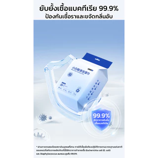 GRAREY ผ้าเปียกทำความสะอาดรองเท้าสีขาว ทิชชู่เปียกขจัดคราบฝังแน่น สูตรอ่อนโยน