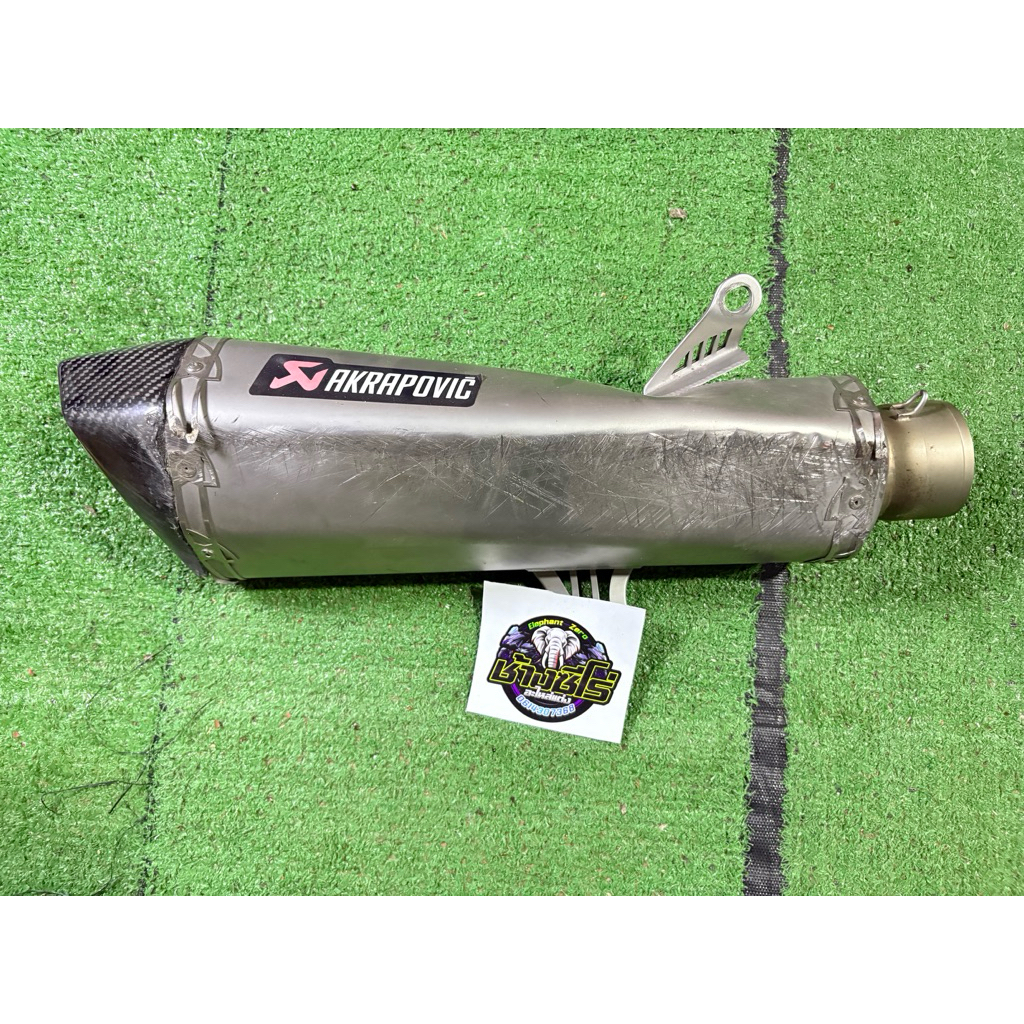 AKRAPOVIC เอาไปบิ้วเอง (มือ2) สำหรับใส่FORZA350/ADV350.
