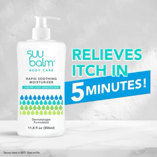 SUU BALM Itch Relieving Moisturising Cream 350ml