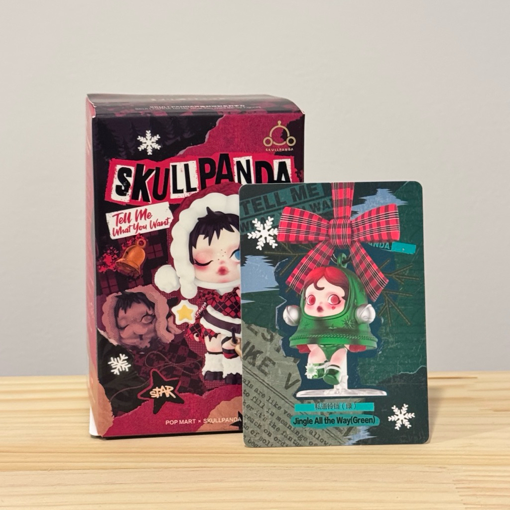 [พร้อมส่ง-เช็คตัว/เช็คการ์ด] Skullpanda ❄️🎄