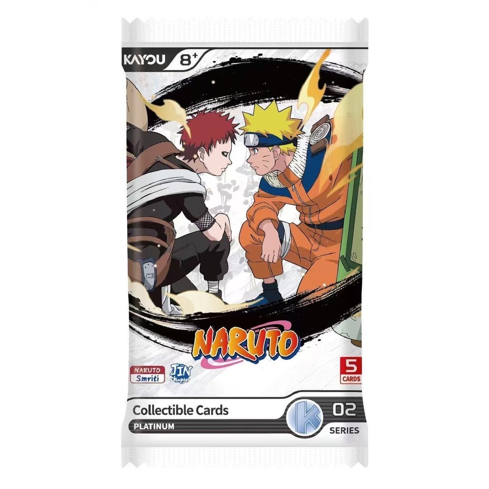 พร้อมส่งแบบซอง🌟Kayou Naruto Jin 02 Eng Collectible Cards pack การ์ดนารูโตะ ภาษาอังกฤษ