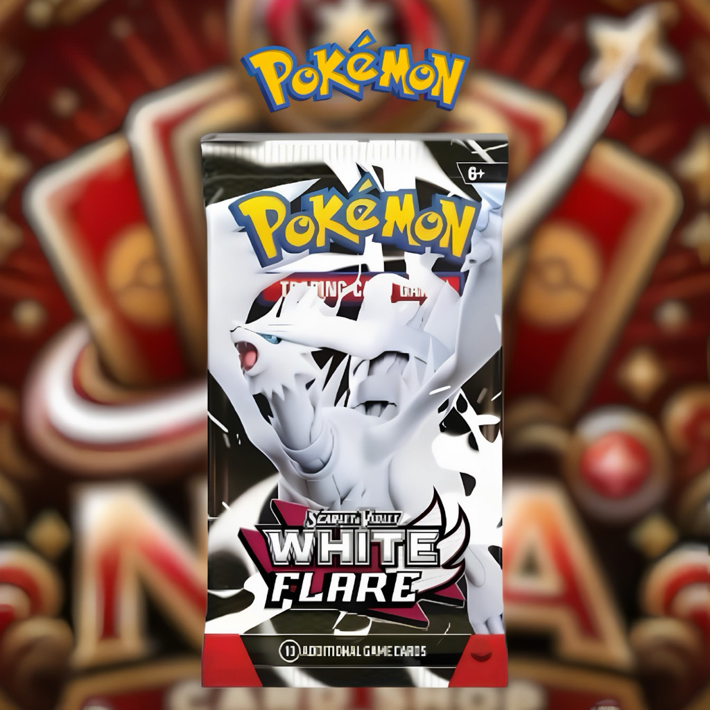 [ของแท้ พร้อมส่ง] Pokemon White Flare Booster Pack
