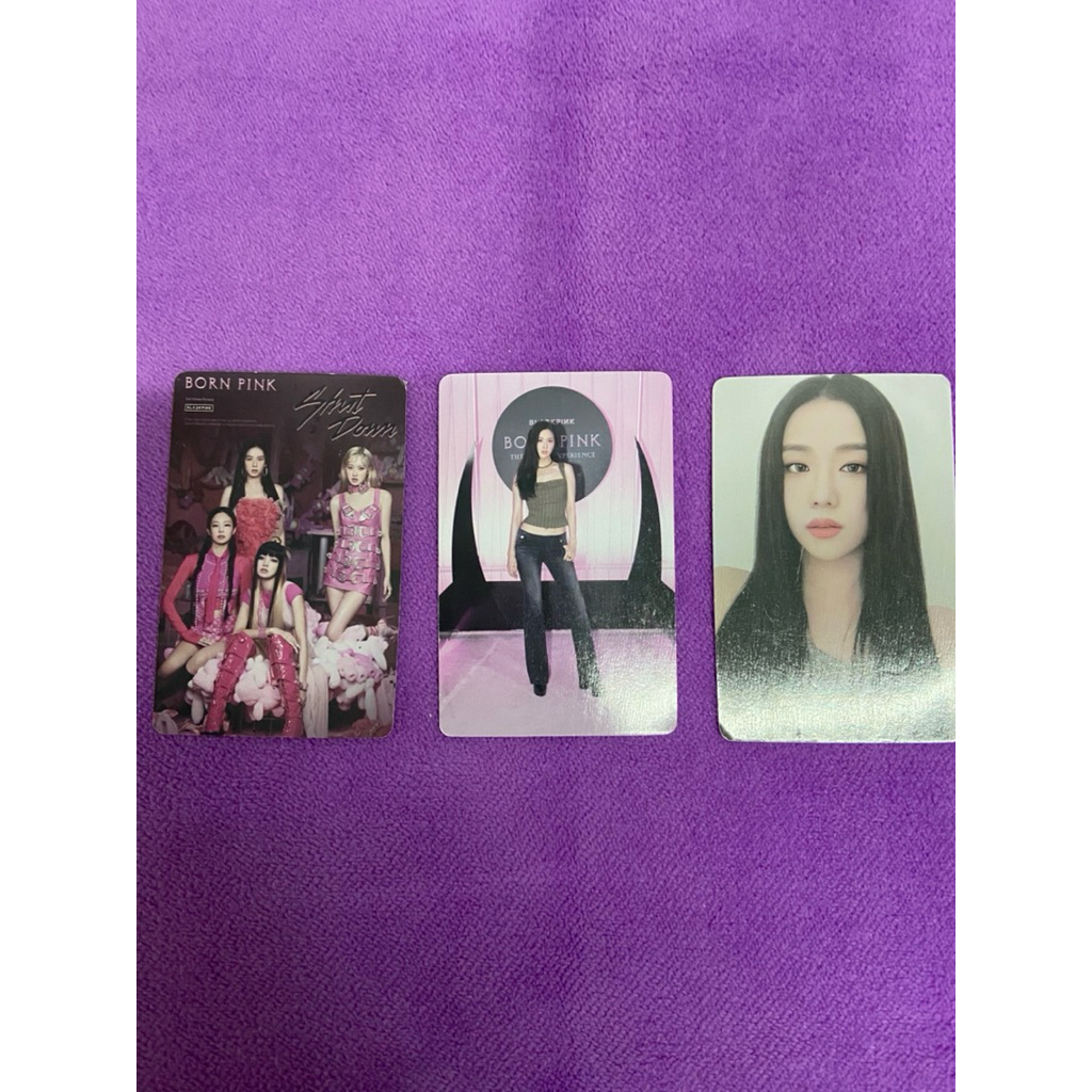 การ์ด BLACK PINK(BORN PINK )