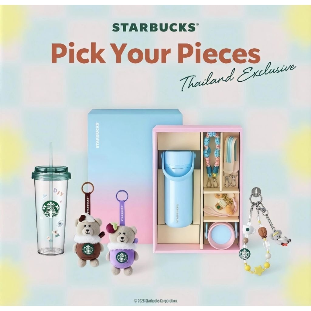 2026 Starbucks Thailand Pick Your Pieces ( Thailand Exclusive)