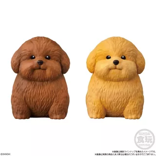 (พร้อมส่ง) MOCCHIRI KORORIN ♪ DOG - ฟิกเกอร์ Soft Vinyl น้องหมา (Bandai)