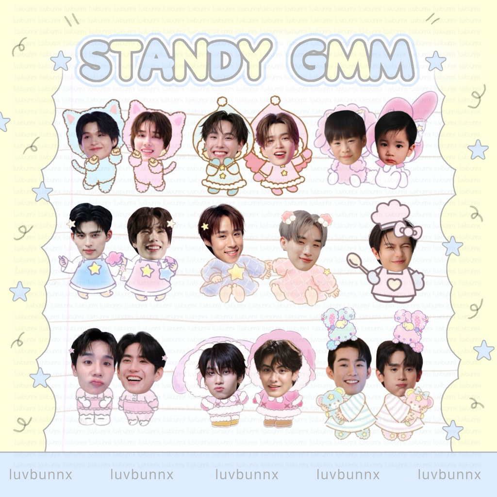 พร้อมส่ง | สแตนดี้อะคิริคจีเอ็มเอ็ม ขนาด 5 cm. สแตนดี้gmm ปอนด์ภูวินทร์ เจมีไนน์โฟร์ท ฟอสบุ๊ค วิลเลี่ยมเอส นัทฮง (gmmtv)
