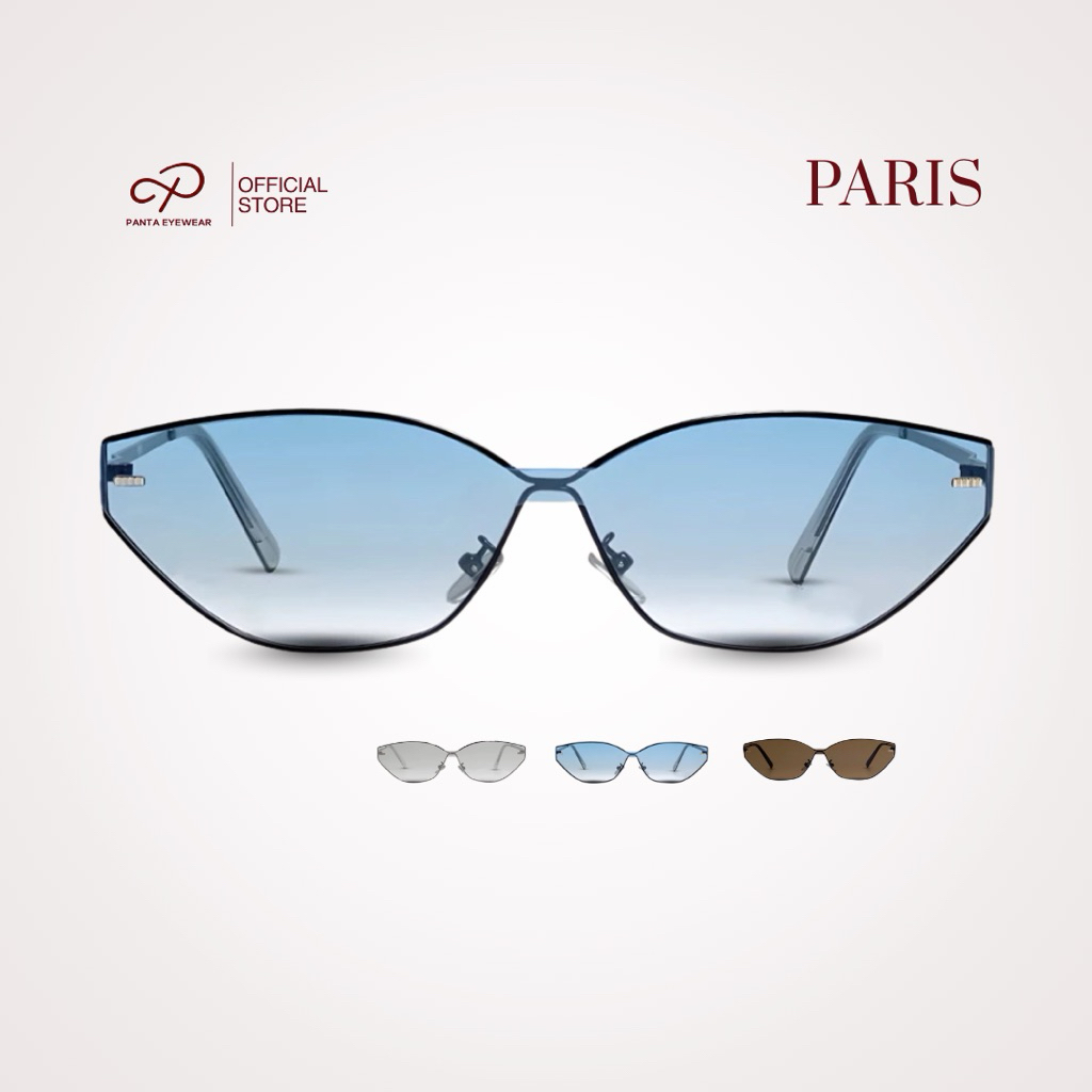 PANTA | PS : PARIS (ปารีส) แว่นกันแดด UV400 ไร้กรอบ