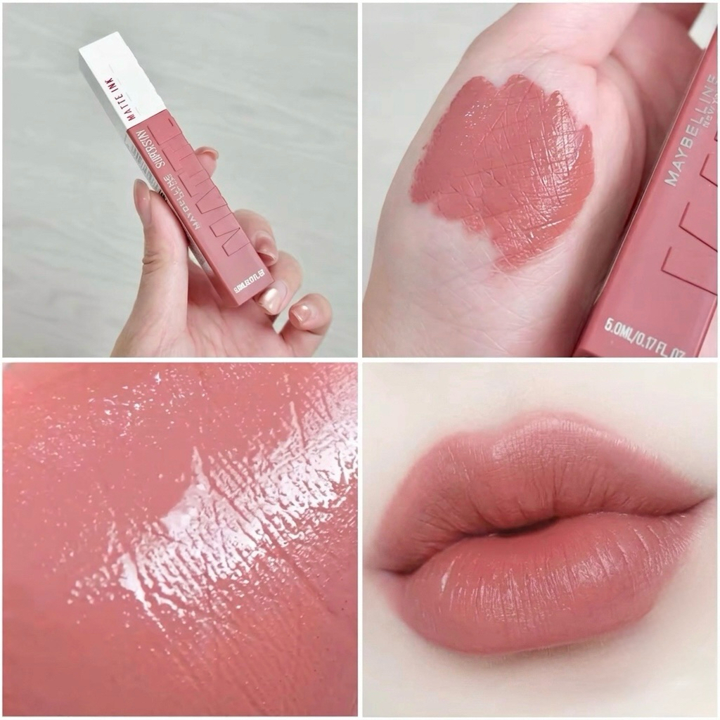 Maybelline Superstay Matte Ink สีใหม่ 545 สวยนัวมาก ลิปแมตต์ติดทนในตำนาน เม็ดสีแน่น กลบสีปากมิด ไม่ต