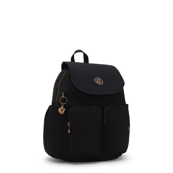 KIPLING حقيبة CITY POCKET S — أسود/ذهبي — صورة 3