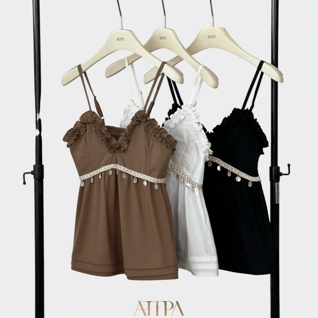 ATIPA - Rosalie Cami Top | สายเดี่ยว ทรง Babydoll สไตล์หวานละมุน
