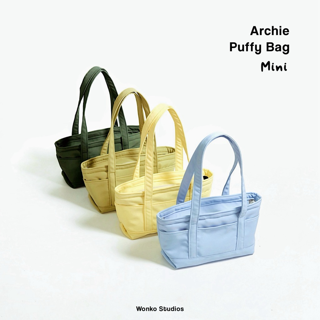 WONKO | Archie Puffy Bag - Mini | กระเป๋าไนลอน