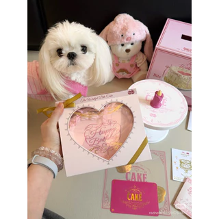 ⭐️พร้อมส่งจากไทย ⭐️ สกุชชี่ molynk เค้กหัวใจ นิ่มมาก นุ่มที่สุด🥺