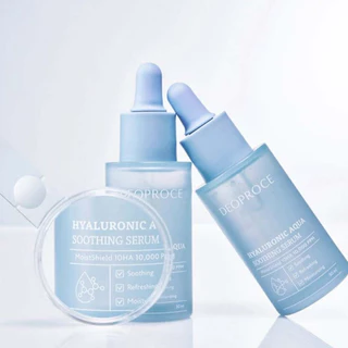 DEOPROCE Hyaluronic Aqua Soothing line (Serum,Faom,Toner,Cream)