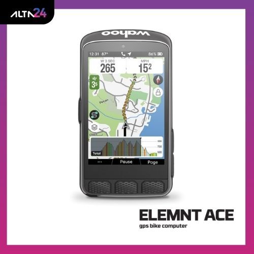 wahoo ไมล์จักรยาน ELEMNT ACE จอใหญ่คมชัด