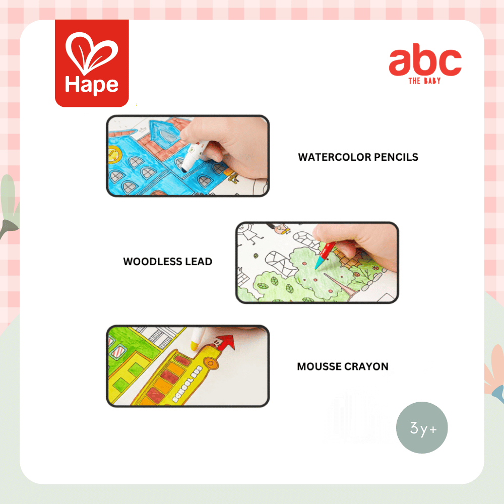 Hape - Super Painter School Life ชุดระบายสีโรงเรียนของหนู 3Y+ รูปที่ 5