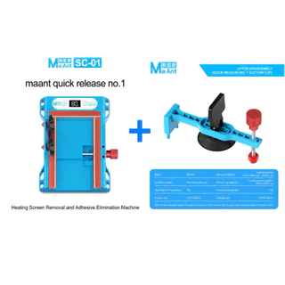 เครื่องมือถอดหน้าจอโทรศัพท์มือถือ MAANT SC-01 Quick-Release No.1 พร้อมแผ่นทำความร้อน 3 ด้าน ให้ความร้อนสม่ำเสมอ
