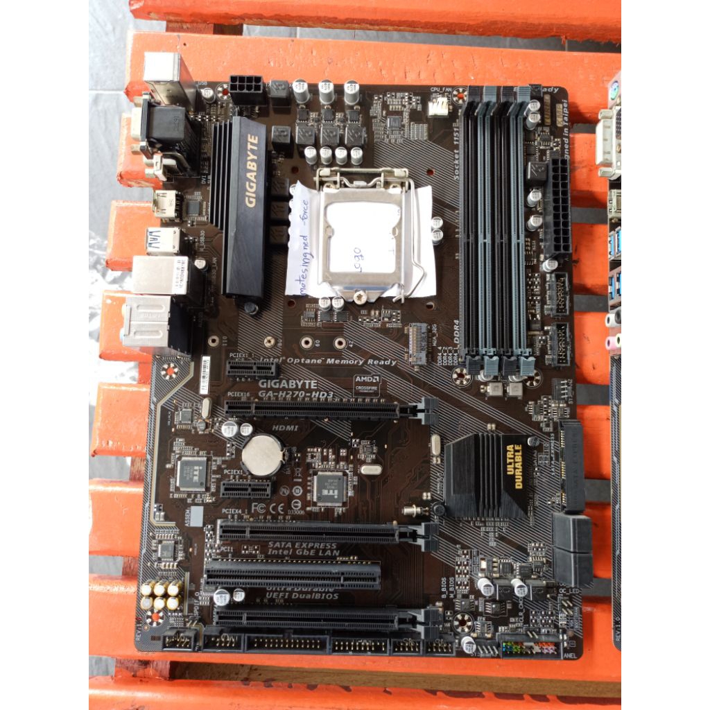 บอร์ด รองรับเจน 6-7 GA-H270-HD3 (เวอร์ชัน 1.0 มือสองสภาพสวย