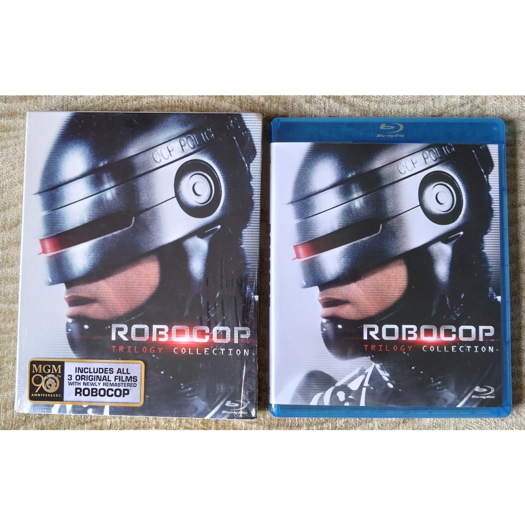 มือ2 Robocop Trilogy 3-Disc Blu-ray Set with Slipcover USA Release