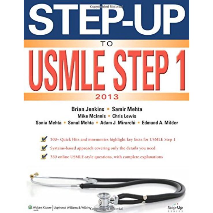 หนังสือ Step-Up to USMLE Step 1 ed 1/2013