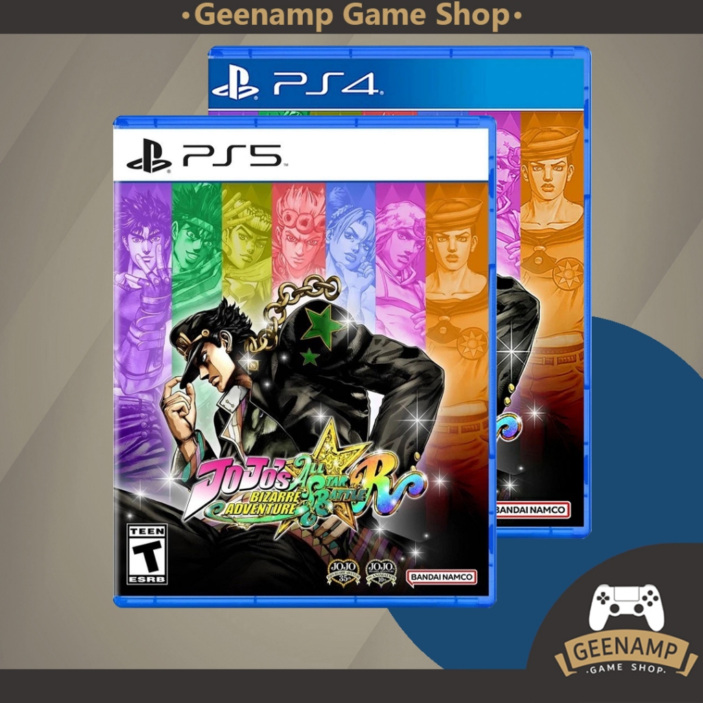 PS4 PS5 [มือ1] JoJo's Bizarre Adventure : All-Star Battle R (R1/US)(EN) - Playstation # JoJo All Star Jo