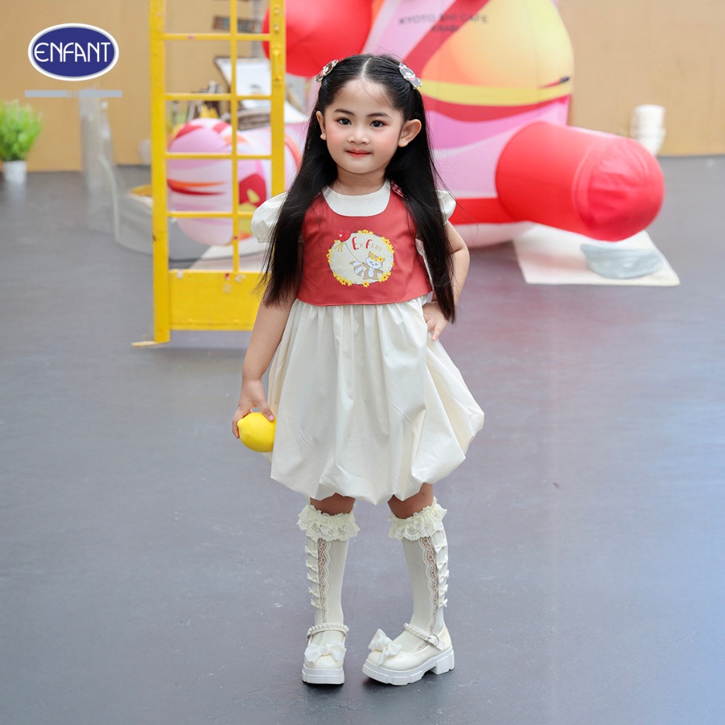 ENFANT ชุดกระโปรงเด็กหญิง สำหรับ 6 เดือน - 8 ขวบ EE7U80
