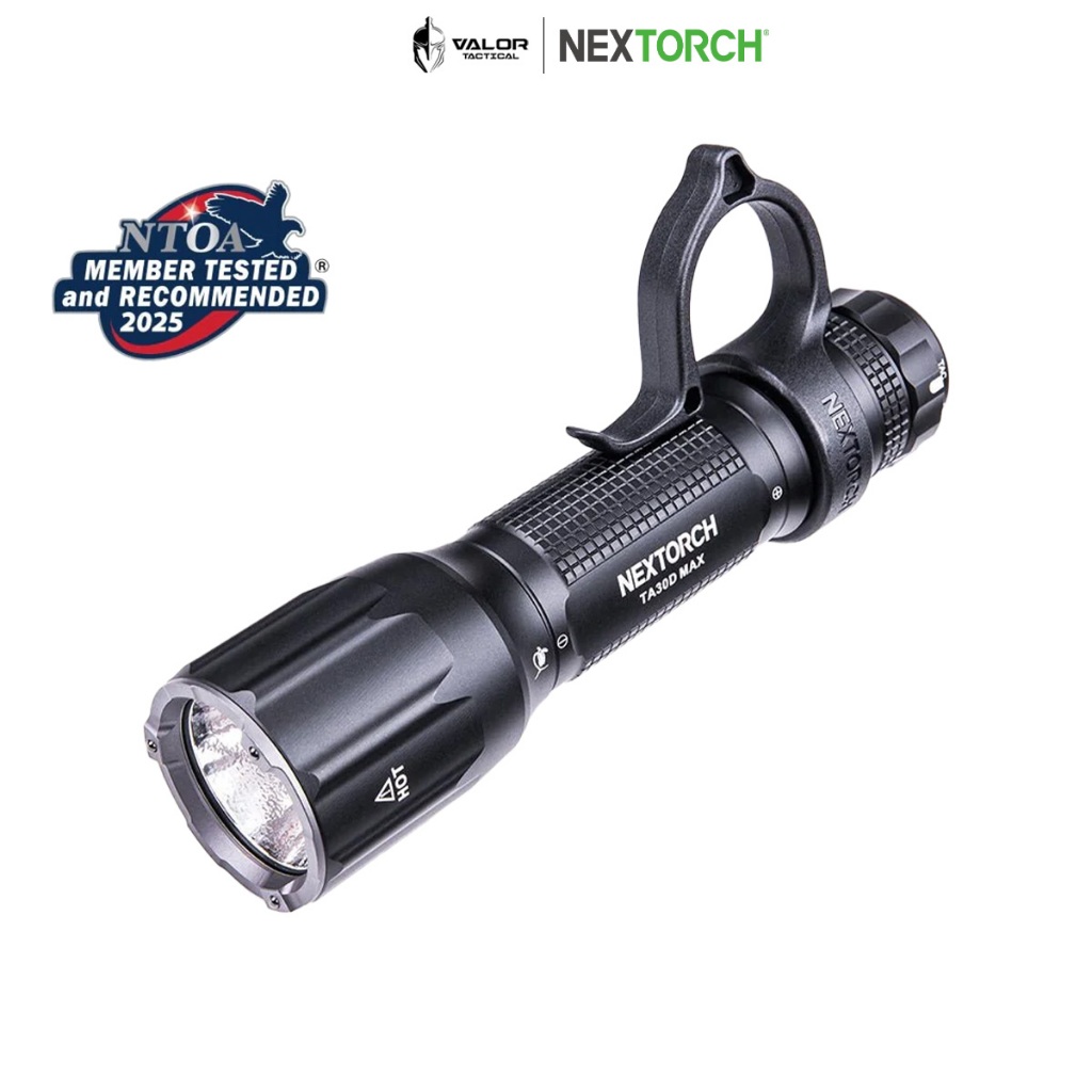 Nextorch - TA30D Tactical One-Step-Strobe Flashlight with FR-1 Ring ไฟฉายยุทธวิธี หลอด LED 4000 ลูเม