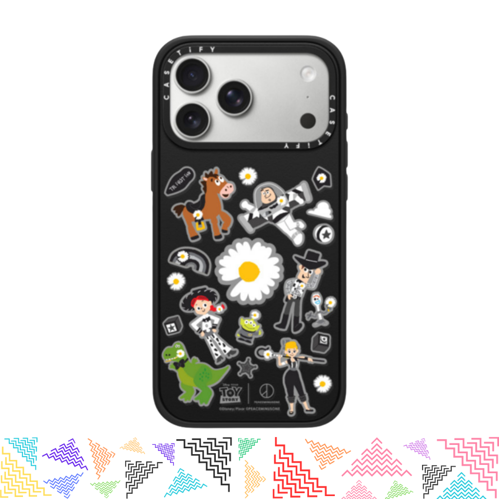เคสมือถือ CASETiFY | THE FIRST FAN Sticker Case [Toy Story x PMO] For iPhone Samsung แท้ พร้อมส่ง เคสกันกระแทก