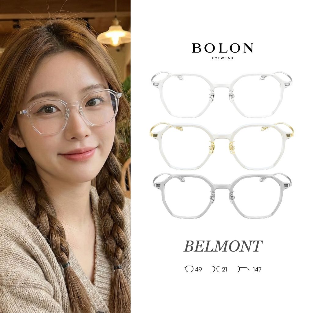 ANZ STUDIO | แว่นตา BOLON BELMONT BJ5066 – ทรง Irregular ดีไซน์โดดเด่นสไตล์โมเดิร์น