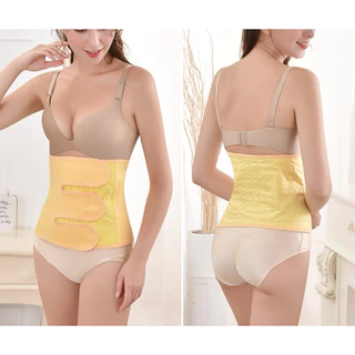 ผ้ารัดหน้าท้องหลังผ่าตัด ใช้ได้ทันที เนื้อคอตตอน ไม่ม้วน 6 size ให้เลือก