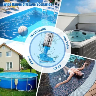 3 In 1 เครื่องดูดฝุ่นไร้สายแบบ Cordless Pool Vacuum Cleaner Powerful Suction Handheld Cleaner For Spas Hot Tubs