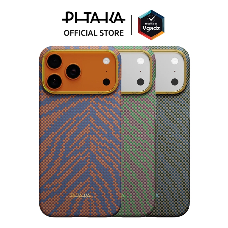 Pitaka เคสสำหรับ iPhone 17 Pro / 17 Pro Max รุ่น Breath of Veins Edge Case