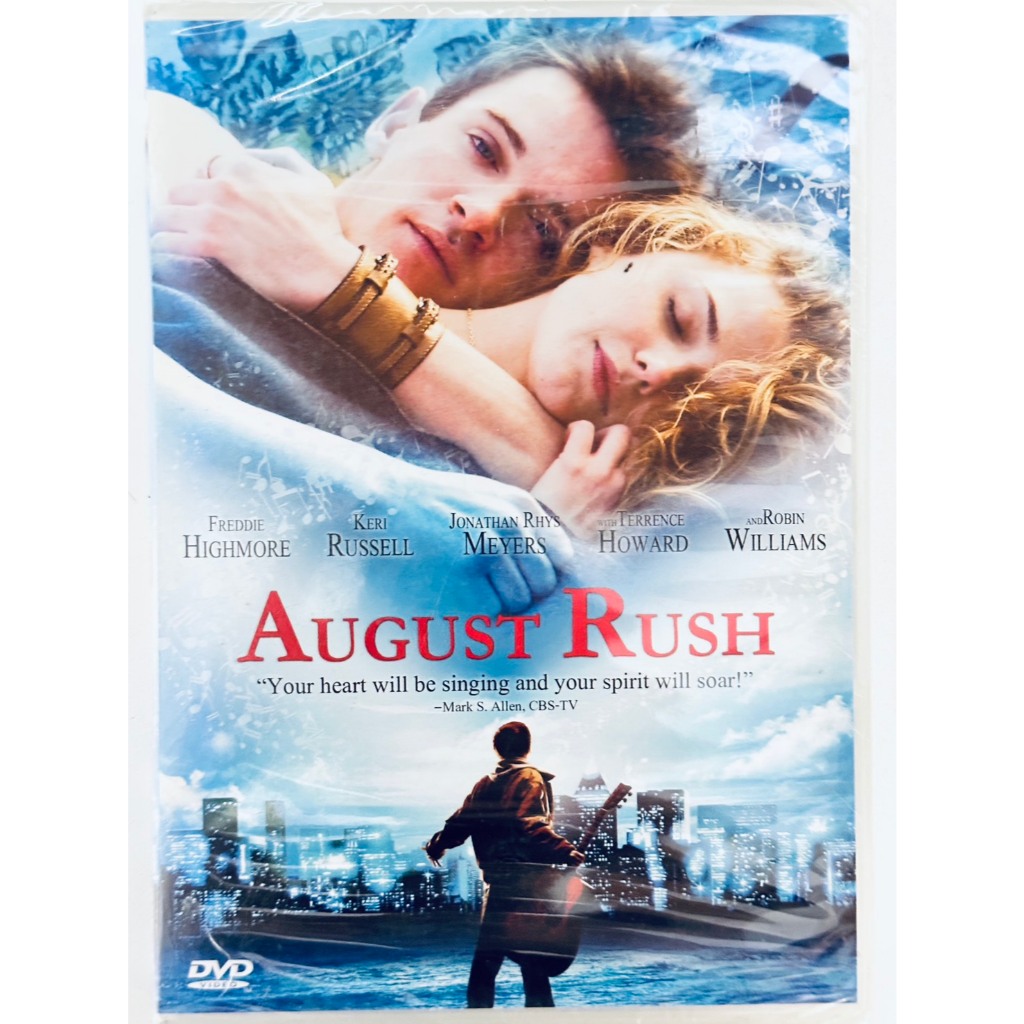 DVD ปกสวม : August Rush (2007) ทั้งชีวิตมีแต่เสียงเพลง " Freddie Highmore, Robin Williams "