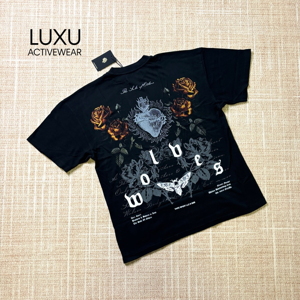 (พร้อมส่ง) DARC SPORT เสื้อยืด Oversized รุ่น You Are the Reason Premium Oversized Tee in Black ของแท้ 100%