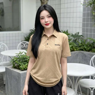 เสื้อโปโล Sport Polo ใส่ได้ชายหญิง ทรงสปอร์ต ลายกราฟิกสวย ใส่ทำงาน ใส่เที่ยว ใส่สบาย