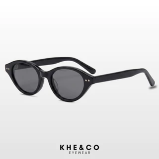 KHE&CO | Envoy แว่นกันแดดทรงแคทอาย กันแดดUV400 ฟรีซองหนัง+ผ้าเช็ดเลนส์