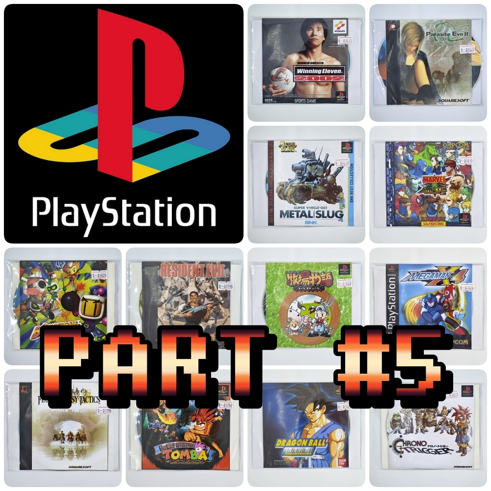 [PART 7] 📀🎮 PLAYSTATION GAMES FACTORY DISC แผ่นเกมก็อปปี้ PS1 แผ่นปั๊มโรงงาน มือสอง สภาพดี !!