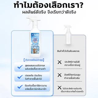 🔥ส่งเร็ว🔥 สเปรย์กำจัดเชื้อรา 550ml น้ำยาขจัดเชื้อรา สำหรับผนัง ห้องน้ำ ไม้ ขจัดคราบดำ ป้องกันเชื้อรา
