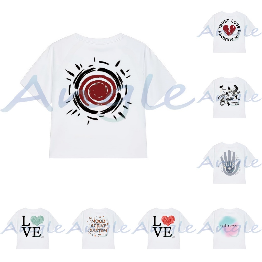 เสื้อครอปผู้หญิง Baby Tee ลายกราฟิกสไตล์อนิเมะ Y2K เสื้อยืดแฟชั่นเกาหลี แขนสั้น ผ้าคอตตอน นุ่มใส่สบาย Harajuku Street